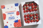 【快速出貨】蜜香草莓（特大顆）30顆 - 760g